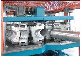 大口徑雙壁波紋管臥式生產(chǎn)線價格