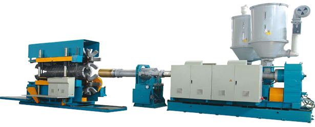 大口徑雙壁波紋管立式生產(chǎn)線